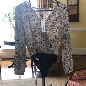 BB Dakot leopard bodysuit